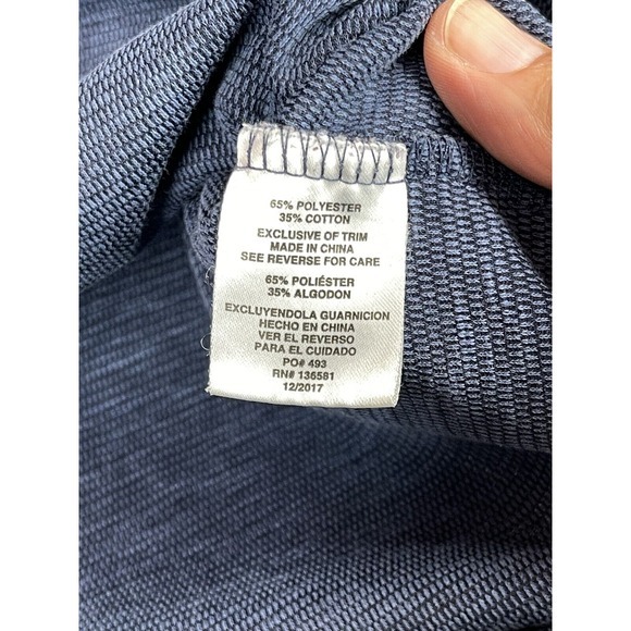 Nat‎ Nast Polo Shirt Mens L Blue Soft Stretch Luxury Originals Casual Heathered - Picture 10 of 12